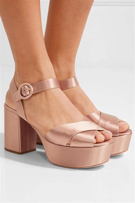 prada women's sandals|prada heels price.